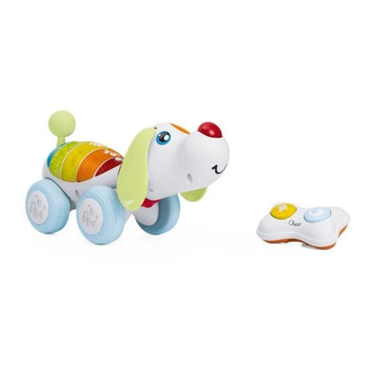Pull-along toy - Chicco - Dog Ré Mi - White - 18 months - Indoor