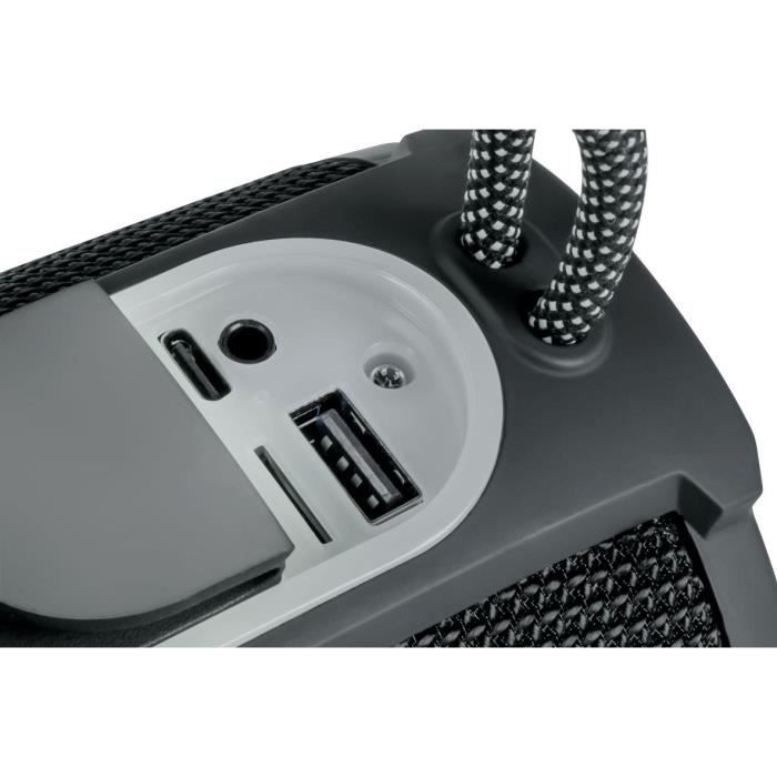 Wireless speaker with light - BIGBEN - Mainstream 3 - Bluetooth 5.3, 30W, TWS, USB, Micro-SD, USB-C battery