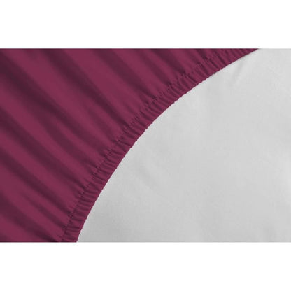 Fitted sheet - LOVELY HOME - LH71615 - 160x200+25 cm - Fuchsia