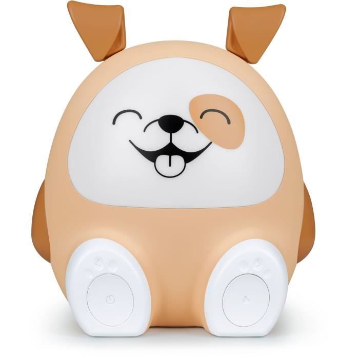 Light speaker & night light - BIGBEN - Dog - Bluetooth 5.0, 15W, Adjustable night light, Timer, USB-C battery