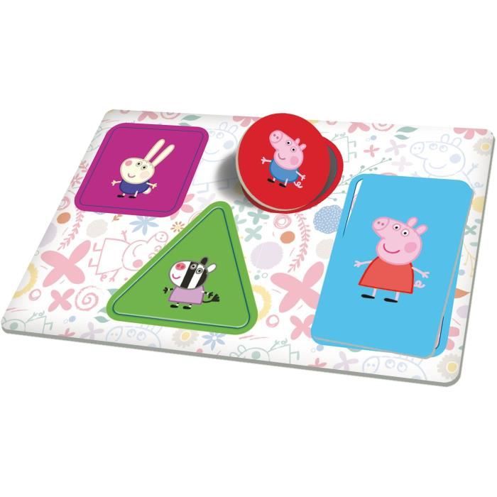 Activity desk with 10 games - Peppa Pig Super desk - Edu games - LISCIANI