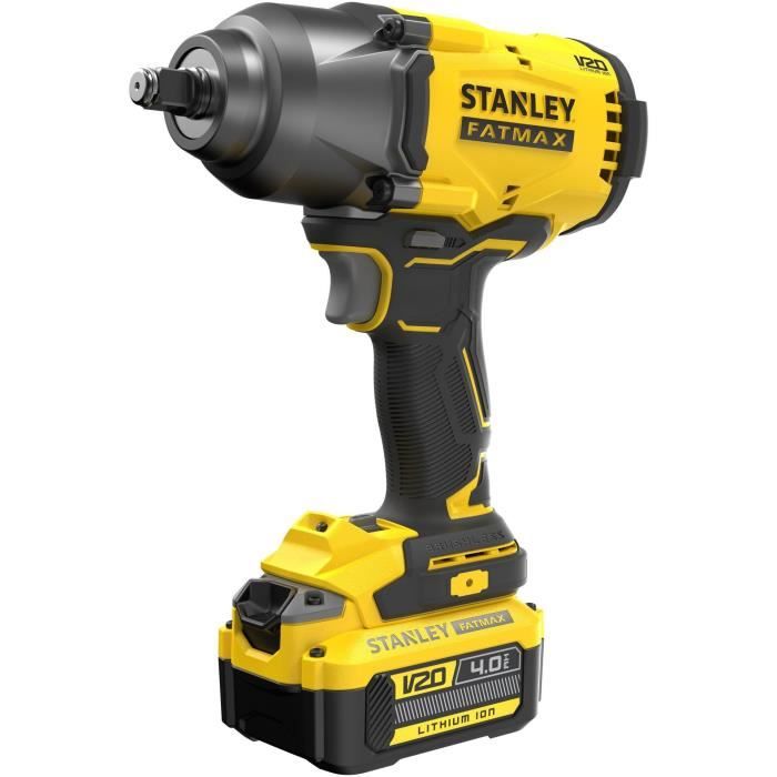 Impact wrench - STANLEY FATMAX V20 - SFMCF940M1-QW - 1/2 Brushless 950 Nm - Lithium 18V - 1 Battery 4Ah