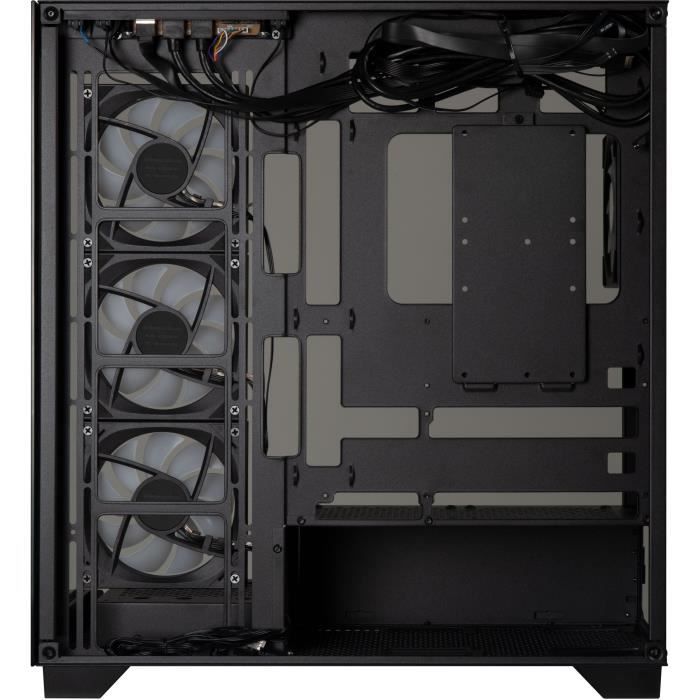 PC Case - BITFENIX - CETO Premium Edition - Mid-Tower - ATX - Black - Tempered Glass - USB-C and A-RGB