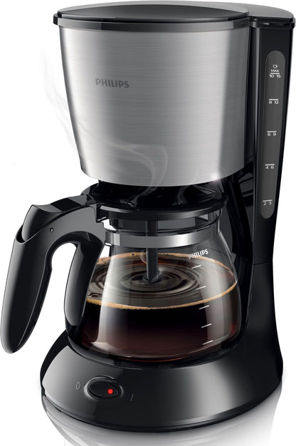 Filter coffee maker PHILIPS Daily HD7462 / 20 - Black and stainless steel