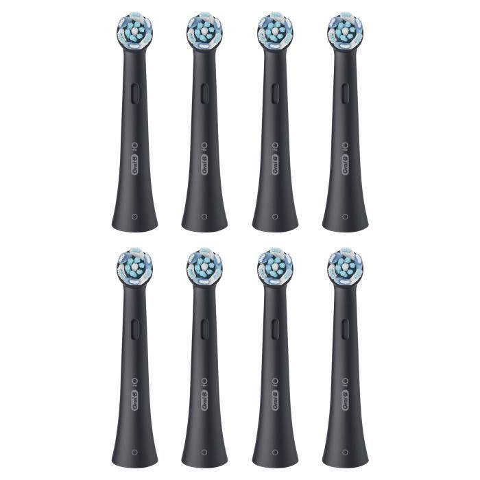 ORAL-B iO Refills Ultimate Clean Brush Head - 8 Pack - Black