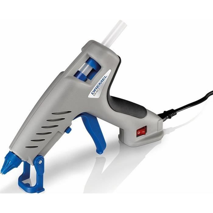 Dremel 940 glue pistol (195 ° C heating temperature, with removable cord + 3 sticks of glue 11mm)