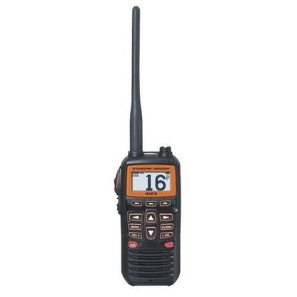 Portable VHF - Standard Horizon - HX210E - Waterproof - floating - 6W