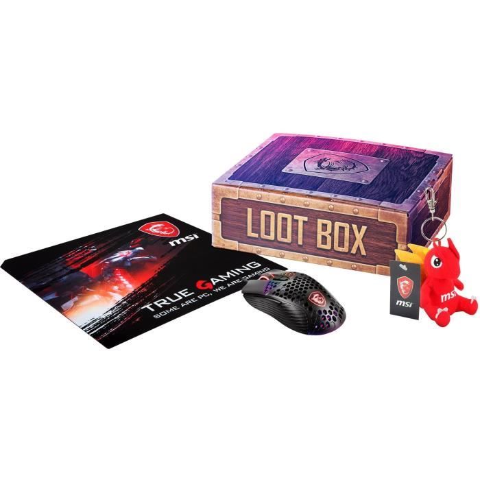 Loot Box 1 (Gaming mouse + Mouse pad + Lucky Dragon keychain)