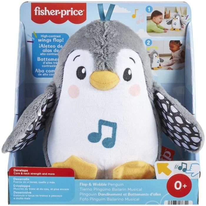 Penguin soft toy - Fisher-Price - HNC10 - Bath toy