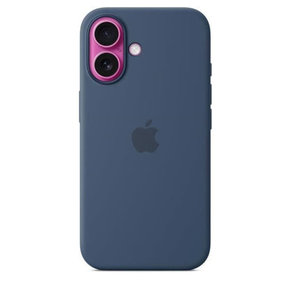 APPLE iPhone 16 - Silicone Case with MagSafe - Denim
