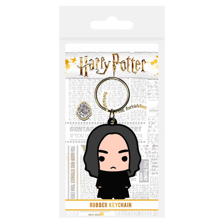 Harry Potter Severus Snape rubber keychain