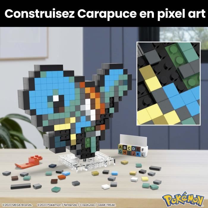 MEGA-Pokémon-Carapuce-Retro Building Set 367 pieces - MEGA Pokémon - HTH77