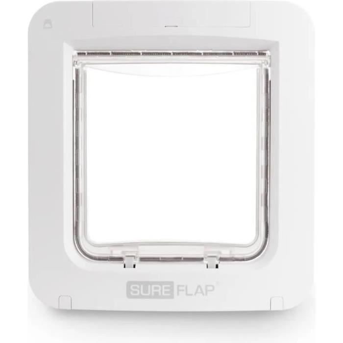 Sureflap Large Chatiere with connected electronic chip - white - 178 mm x 170 mm (delivered without the hub)