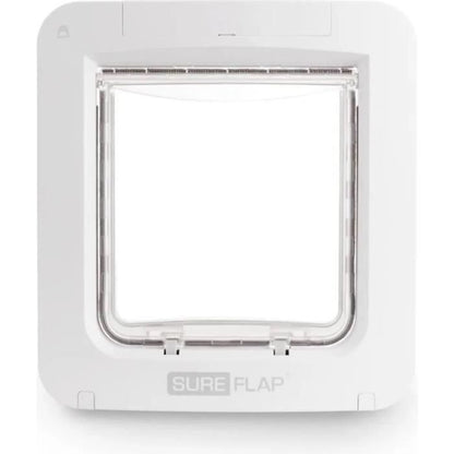 Sureflap Large Chatiere with connected electronic chip - white - 178 mm x 170 mm (delivered without the hub)