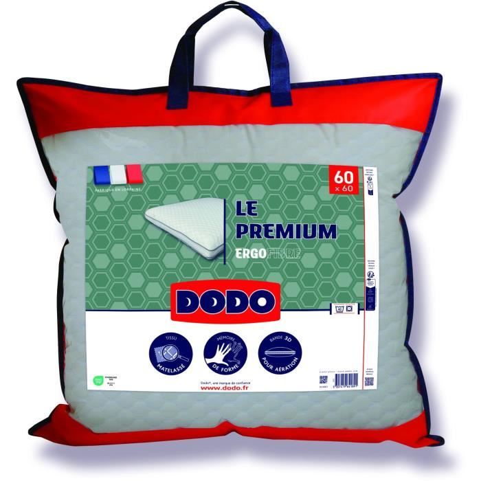 Dodo - Ergonomic pillow - The Premuiim - 60x60 cm