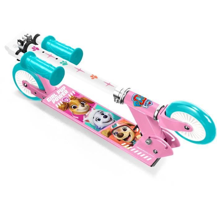 Foldable scooter - PAW PATROL - Pink
