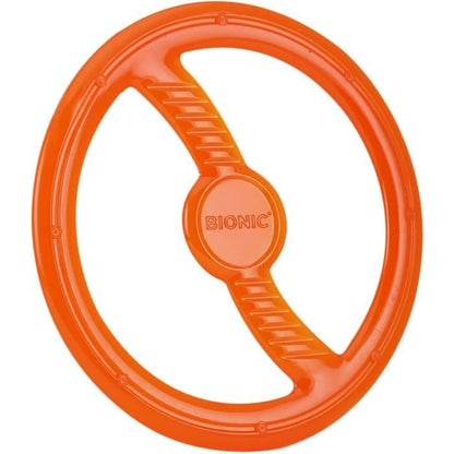 Dog Toy - BIONIC - Toss-N-Tug Ring - All Dog Sizes - Ultra-Durable Rubber - Lead, BPA & Phthalate Free