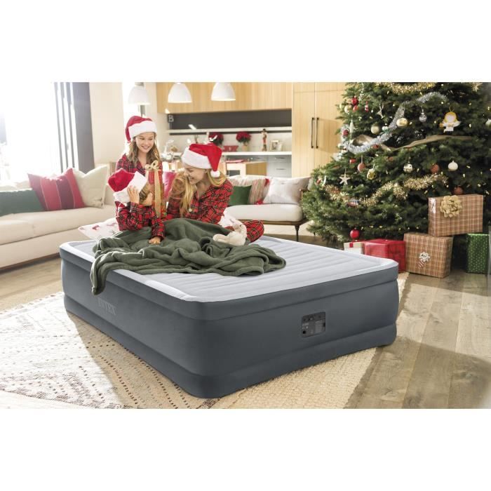 INTEX Comfort Plush Elevated extra bed - electric 2 people 64414ND