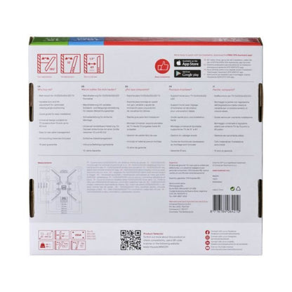 ONE FOR ALL WM2251 - Tilt & Rotate Wall Mount (180 °) for TVs from 13 to 40 (33 to 102cm) - Black