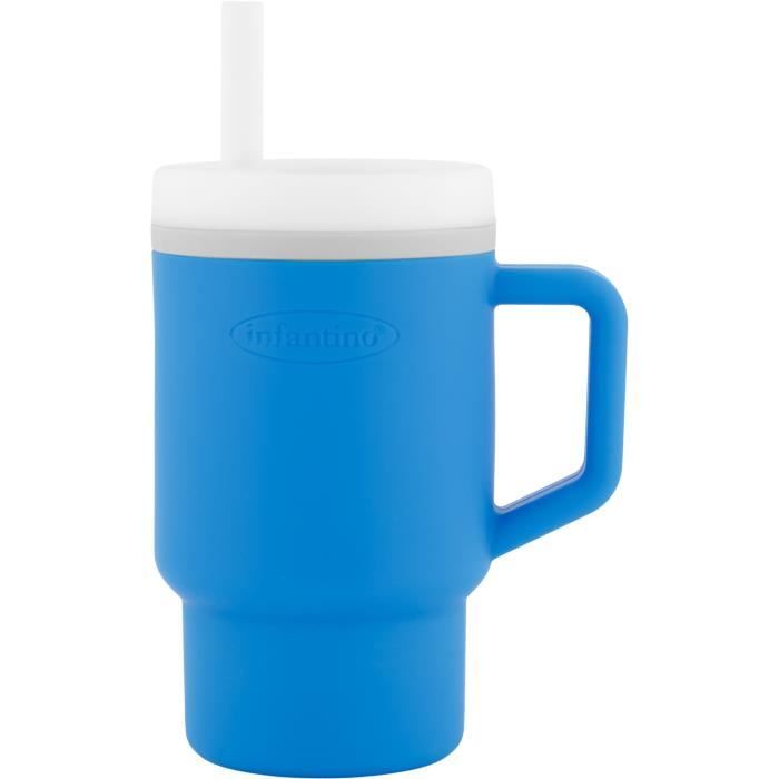 My first cup - INFANTINO - Silicone - Ocean blue