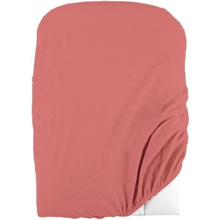 Domiva Changing mat cover - 50 x 75 cm - Cotton/Polyester - Terracotta