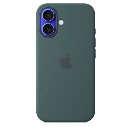 APPLE iPhone 16 - Silicone Case with MagSafe - Lake Green