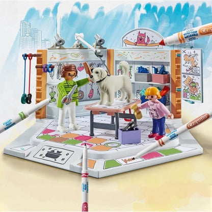 PLAYMOBIL Color 71514 Grooming Salon