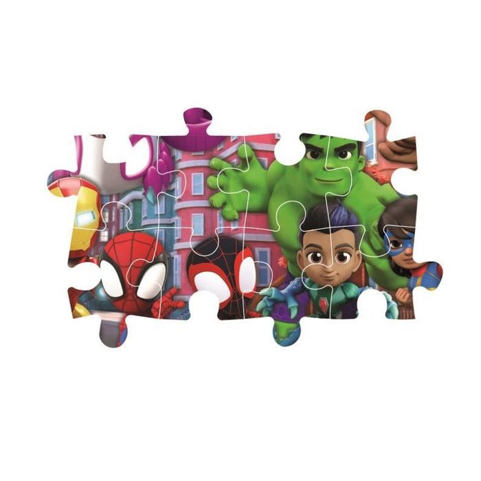 CLEMENTONI - 24 pieces Maxi - Spidey and his extraordinary friends