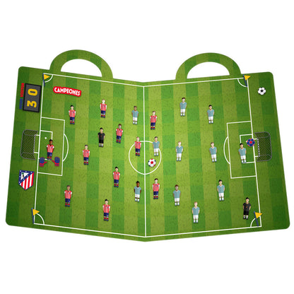 Atletico de Madrid reusable stadium 3D stickers book