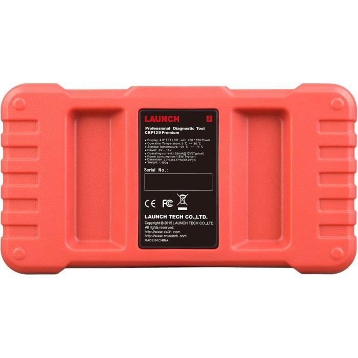 LAUNCH CRP 123 PREMIUM - Vehicle fault codes diagnostic tool