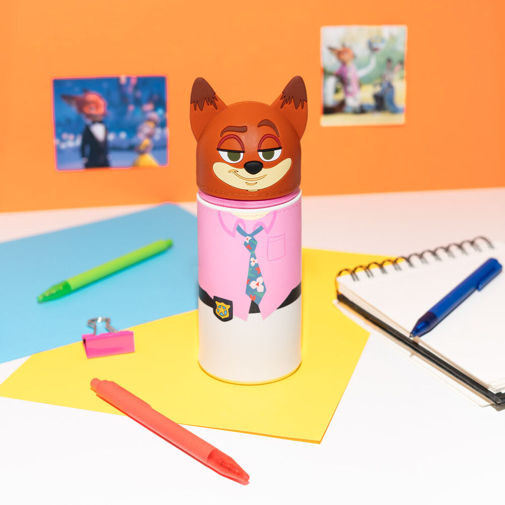 Zootopia 2 Nick Wilde 3D pencil case