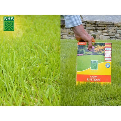 Rustic Grass - BHS - 3 kg Box - Resistant to harsh weather conditions - Sun - Red
