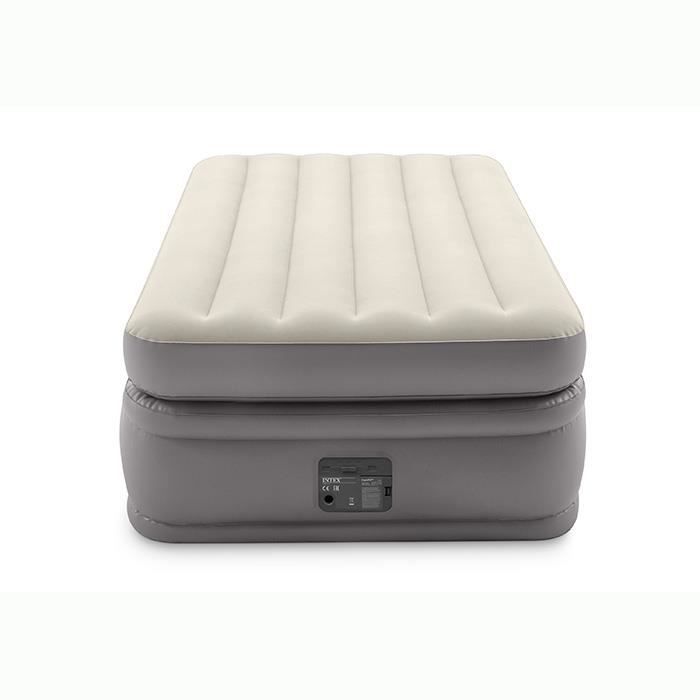 INTEX PRIME COMFORT FIBER TECH mattress 99x191 - Inflatable - Adjustable firmness - 51 cm - Electric - 1 person