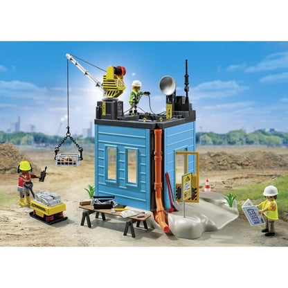 PLAYMOBIL - 71650 - Workers and construction site