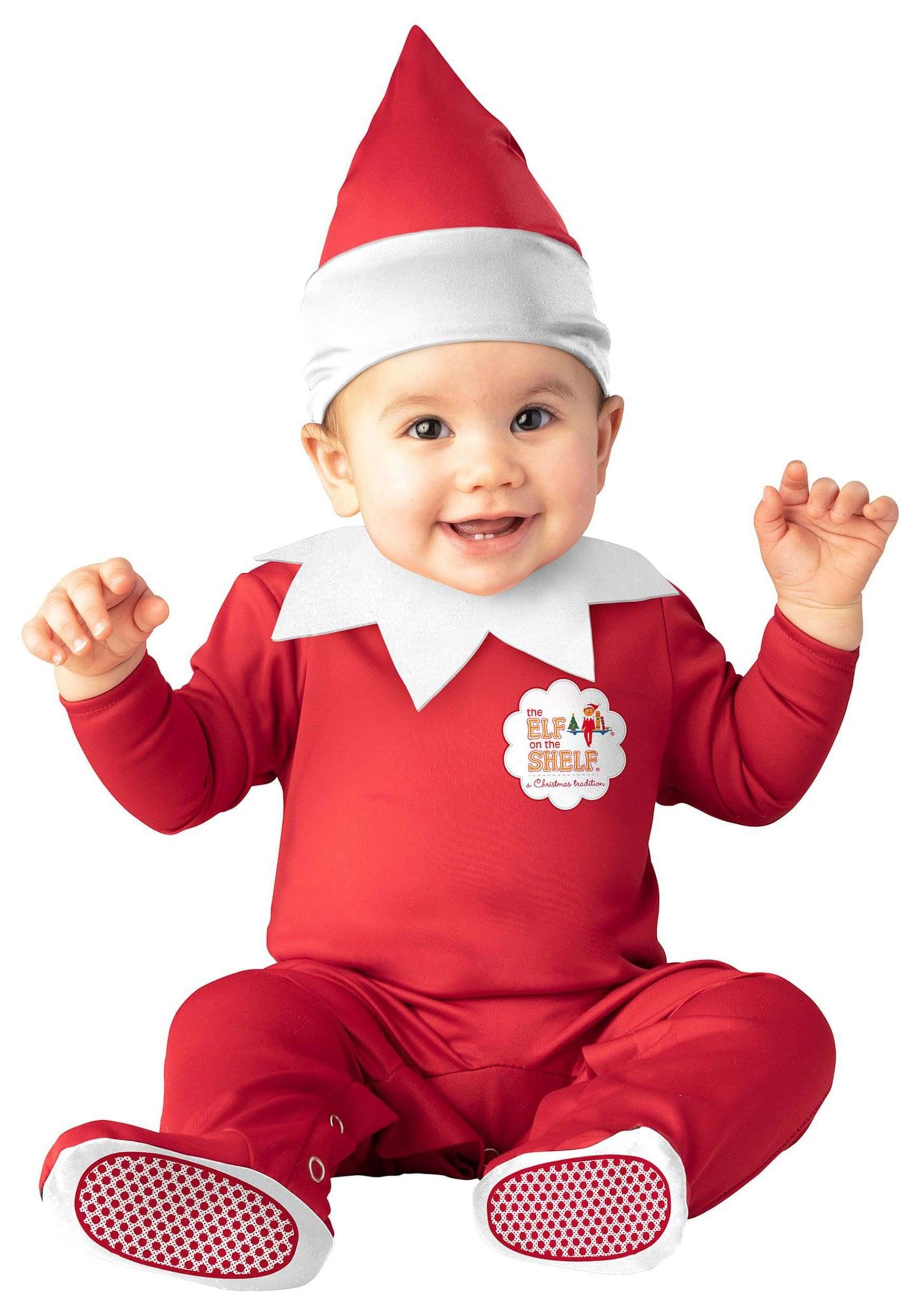 Elf On The Shelf Baby Boy Elf Infant Costume | 12-18M