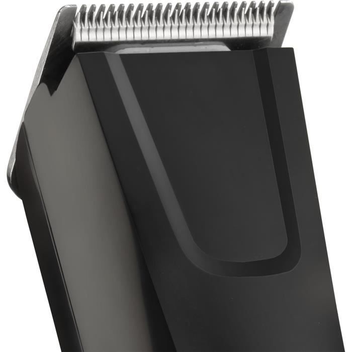 BABYLISS E756E - Corded Power Hair Clipper - XL 45mm Blades - 9 cutting heights - Quick cleaning - Black