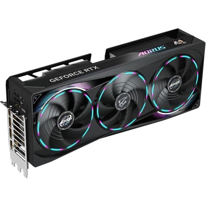 Graphics card - GIGABYTE - AORUS GeForce RTX 5080 MASTER - 16 GB