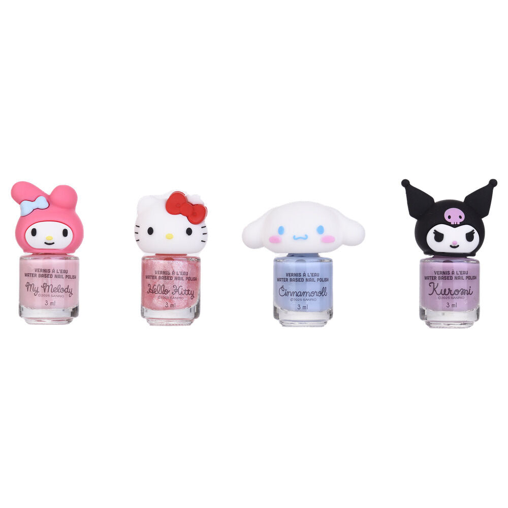 Hello Kitty and Friends assorted Water-based nail polish