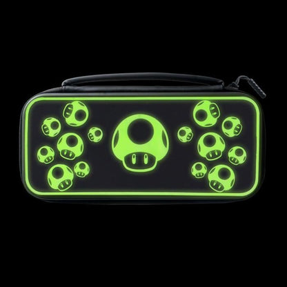 Carrying case - PDP - 1 UP Glow In The Dark - Nintendo Switch - Black