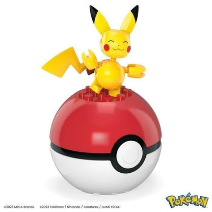 MEGA-Pokémon-Construction box 4 figurines and 1 Poké Ball (79 pcs) HPX92