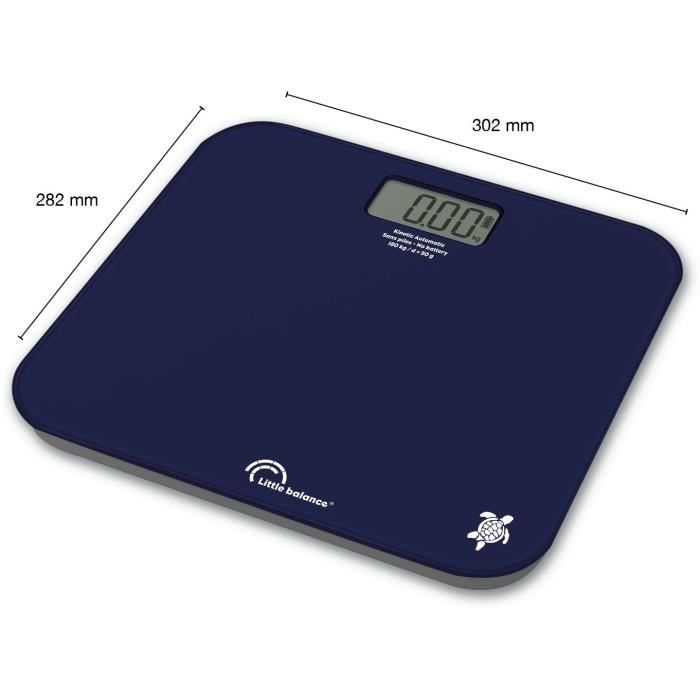 Bathroom scale - LITTLE BALANCE - Kinetic Auto - Blue