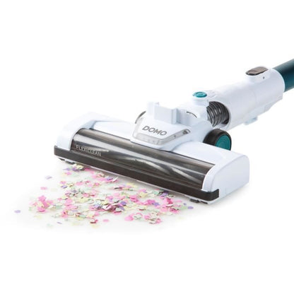 Domo do233SV - Wireless broom vacuum cleaner 2 -in -1 - 2 speeds - Cyclonic system - Autonomy 20min - Push tank 0.6l