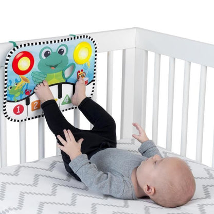BABY EINSTEIN Ocean Explorers Neptune's Kick & Explore musical play mat, crib toy, from birth