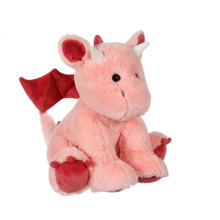 Plush - Gipsy Toys - Floppy Dragon - 30cm - Pink