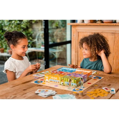 Board game - NATHAN - I buy - Shopping game with 6 shops, 15 to spend