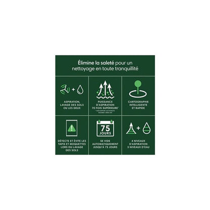 Irobot ROOMBA 105 COMBO ROBOT robot vacuum cleaner + Autoempty dock White