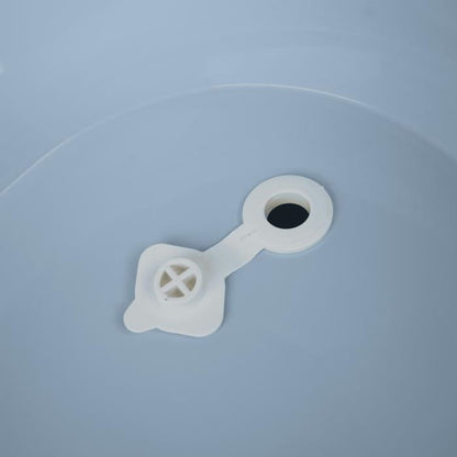 THERMOBABY BATH KIT VASCO Fleur Bleue: bathtub + feet + drain hose