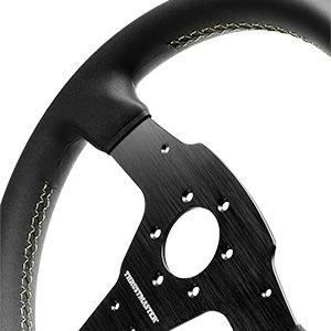 PC/PS4/PS5/Xbox Steering Wheel - THRUSTMASTER - Evo Racing 32R - Leather Leather/Alu structure 32cm Magnetic paddles 25 buttons 7 LEDs