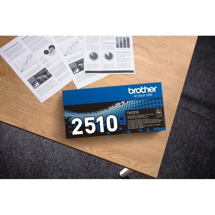 Brother TN2510 standard black toner - 1200 pages