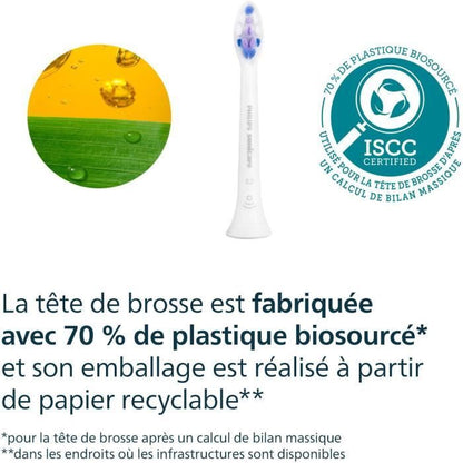 Pack of 8 brush heads - PHILIPS - HX6058/87 - S2 white